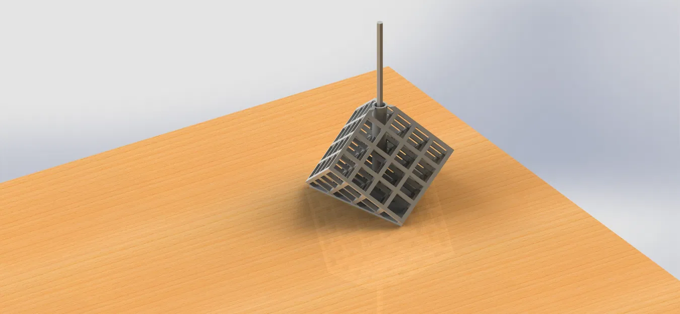 Kệ Đựng Bút Hình Khối Trừu Tượng - Image 1