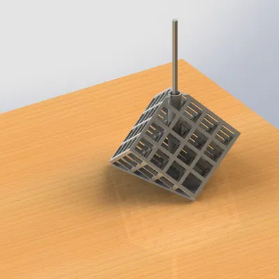 Kệ Đựng Bút Hình Khối Trừu Tượng