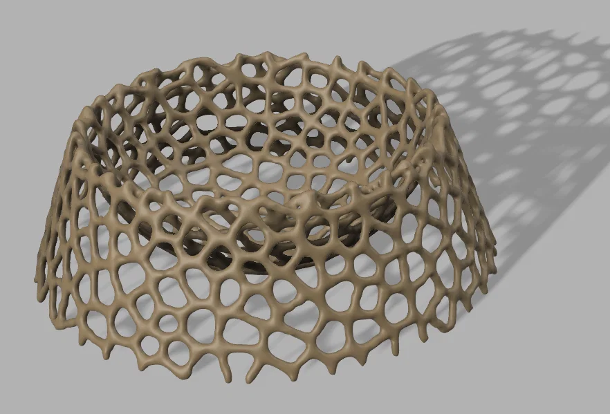 Tô trái cây kiểu Voronoi - Image 1