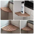 Kệ góc nhà tắm kiểu Voronoi - Thumbnail 1