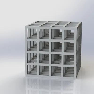 Kệ Đựng Bút Hình Khối Trừu Tượng