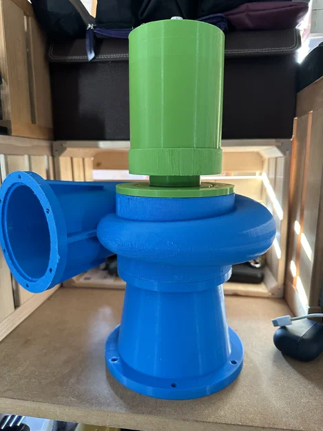 Cánh quạt Kaplan cho máng xối - Image 1