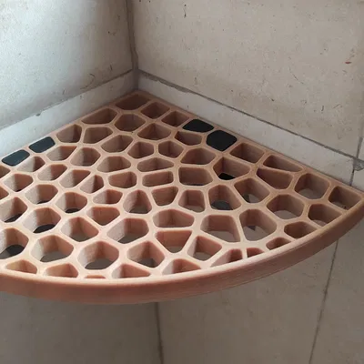 Kệ góc nhà tắm kiểu Voronoi
