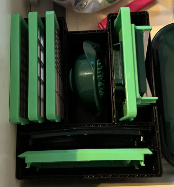 Khay Đựng Phụ Kiện Máy Cắt Rau Củ Genius Nicer Dicer Chef - Image 1