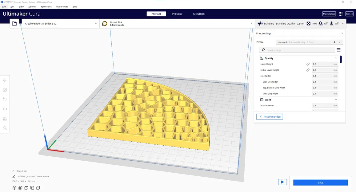 Kệ góc nhà tắm kiểu Voronoi - Image 8