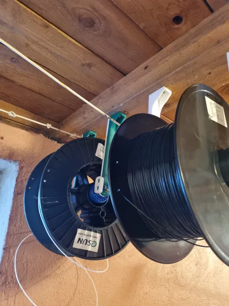 Giá đỡ cuộn dây tóc M8 cho trần nhà - Image 1