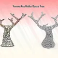 Móc Chìa Khóa Cây Bonsai Voronoi - Thumbnail 1
