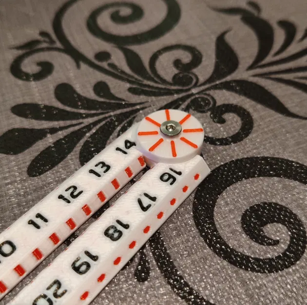 Thước Gấp 30cm Kèm Goniometer Mini - Image 3