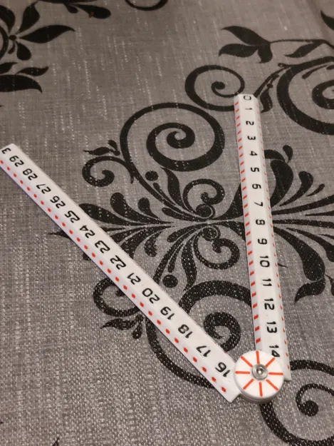 Thước Gấp 30cm Kèm Goniometer Mini - Image 4