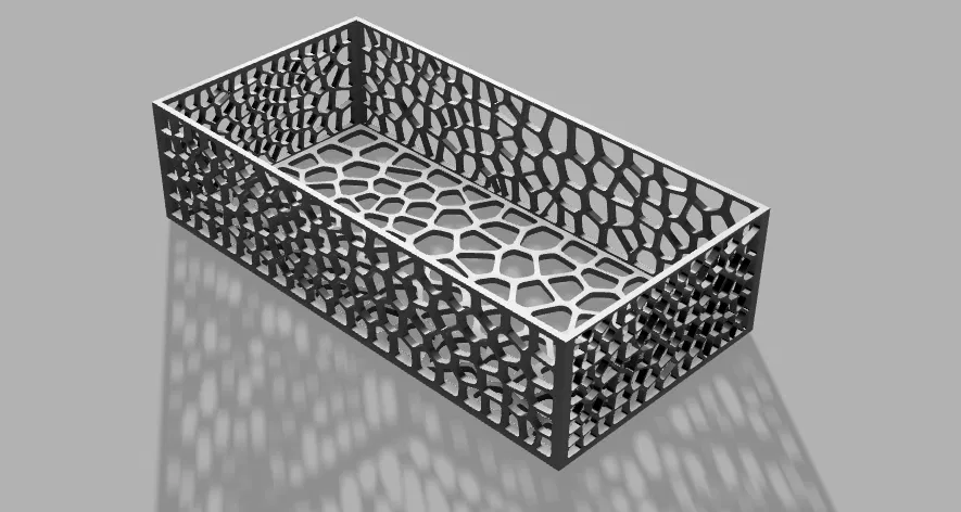 Thiết Kế Hộp Họa Tiết Voronoi - Image 1