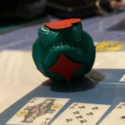 Con dấu bài át chủ bài belote