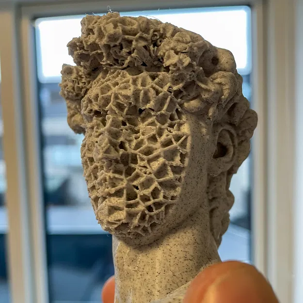 Tượng David Bị Nứt (Của Michelangelo) - Image 1