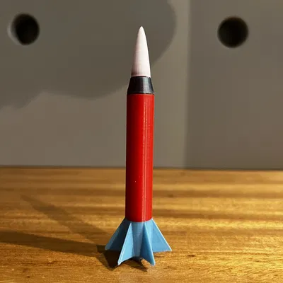 Mô Hình Tên Lửa Nhỏ Xinh