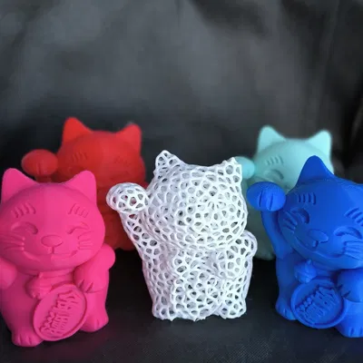 Mèo Tiền Tài Voronoi