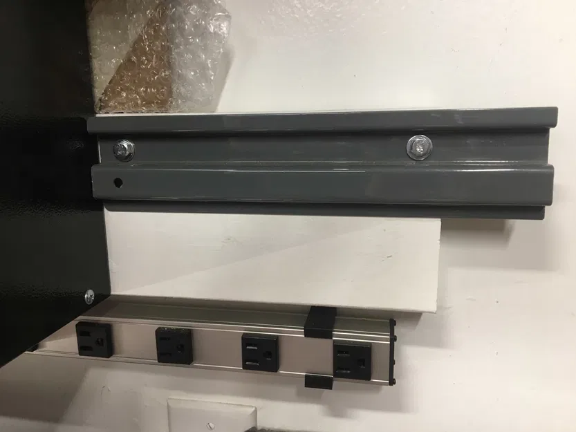 Giá Đỡ Cuộn Filament Gắn Tường Cho Cuộn Lớn và Ray Akro-Mils - Image 2