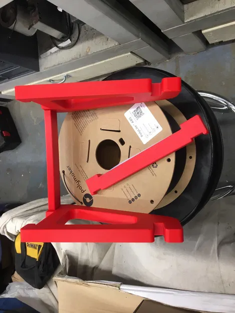 Giá Đỡ Cuộn Filament Gắn Tường Cho Cuộn Lớn và Ray Akro-Mils - Image 4