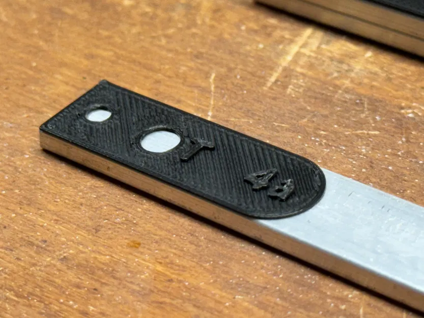 Caliburn C4 (Metrisch) - Khuôn cho Thanh Nhôm/Template for Bars - Image 1