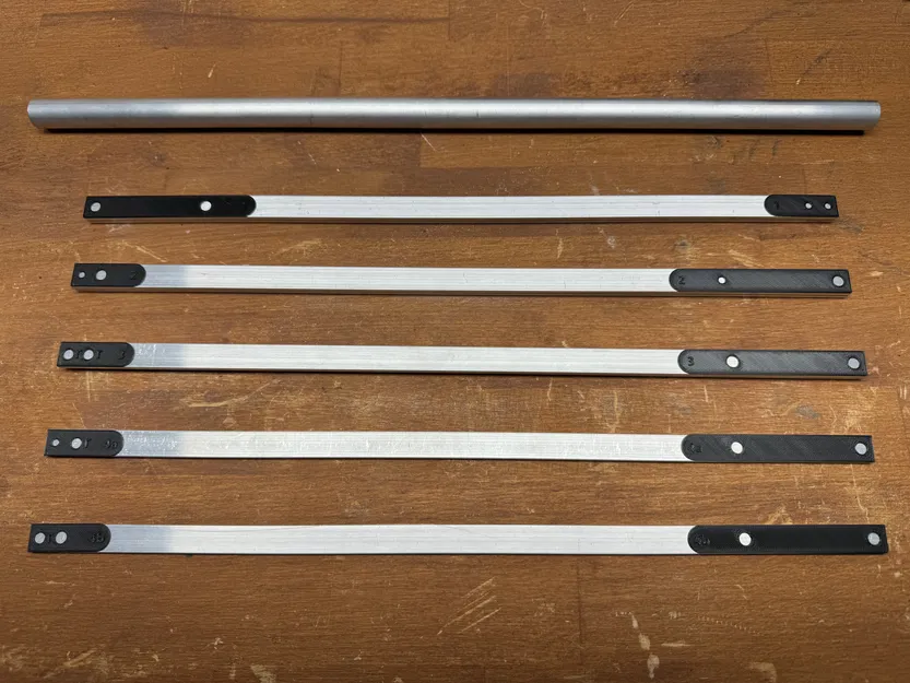 Caliburn C4 (Metrisch) - Khuôn cho Thanh Nhôm/Template for Bars - Image 2