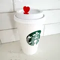 Nắp Chặn Ly Starbucks Hình Trái Tim V1 - Thumbnail 1