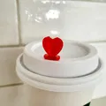 Nắp Chặn Ly Starbucks Hình Trái Tim V1 - Thumbnail 2
