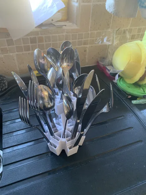 Kệ cắm dao nĩa / giá úp - Image 2