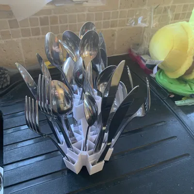 Kệ cắm dao nĩa / giá úp