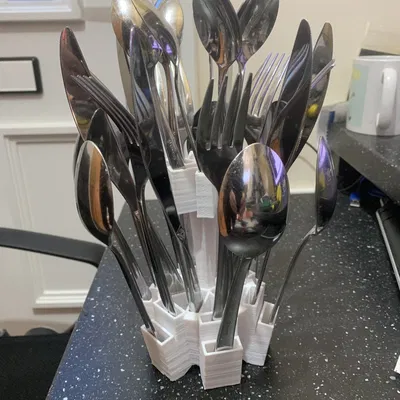 Kệ cắm dao nĩa / giá úp