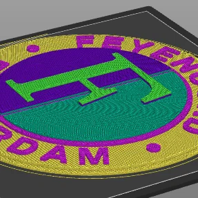 Logo Feyenoord In 1 Nozzle
