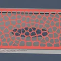 Hộp Giấy Ăn Voronoi Có Đáy Trượt - Thumbnail 4