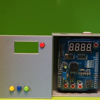 Hộp Arduino Có Nắp Tiêu Chuẩn và Có Multifunktions Shield