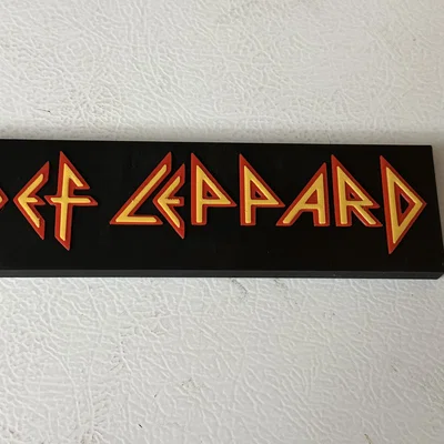 Biển Ban Nhạc Def Leppard 2