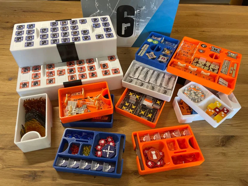 Hộp đựng lớn game board 6: Siege (tất cả các thành phần chơi) - Image 1