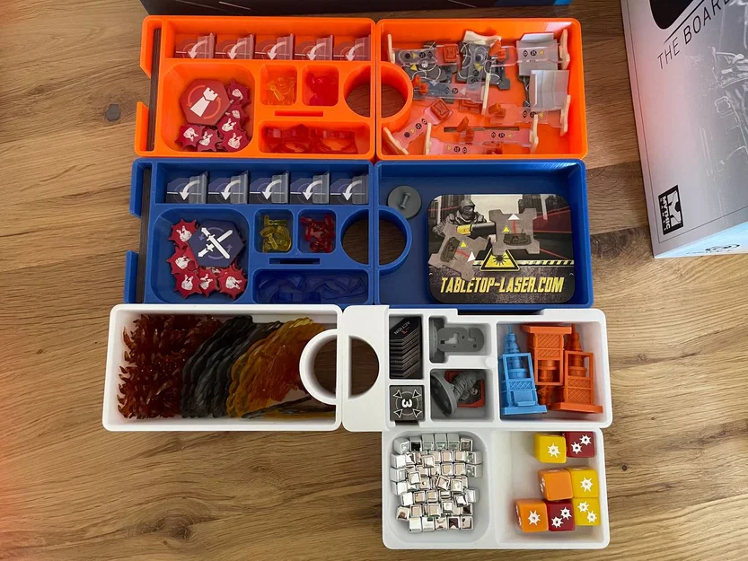 Hộp đựng lớn game board 6: Siege (tất cả các thành phần chơi) - Image 2
