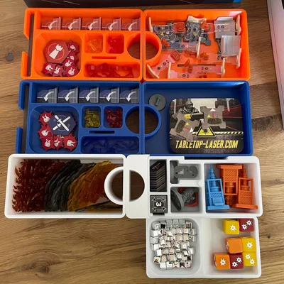 Hộp đựng lớn game board 6: Siege (tất cả các thành phần chơi)