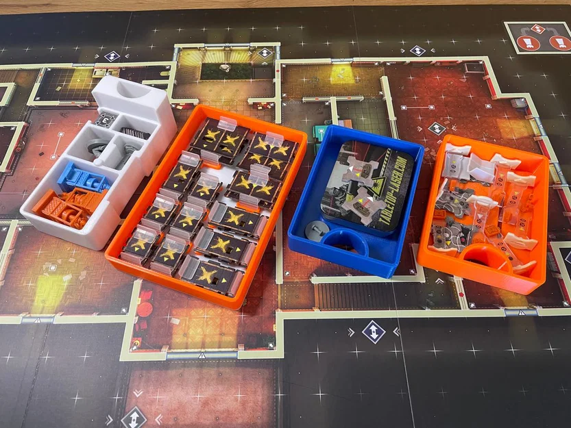 Hộp đựng lớn game board 6: Siege (tất cả các thành phần chơi) - Image 8