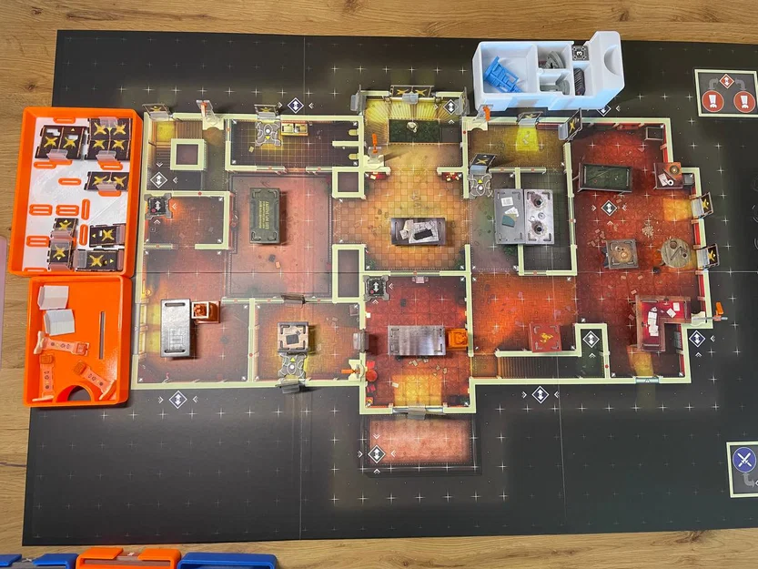 Hộp đựng lớn game board 6: Siege (tất cả các thành phần chơi) - Image 9