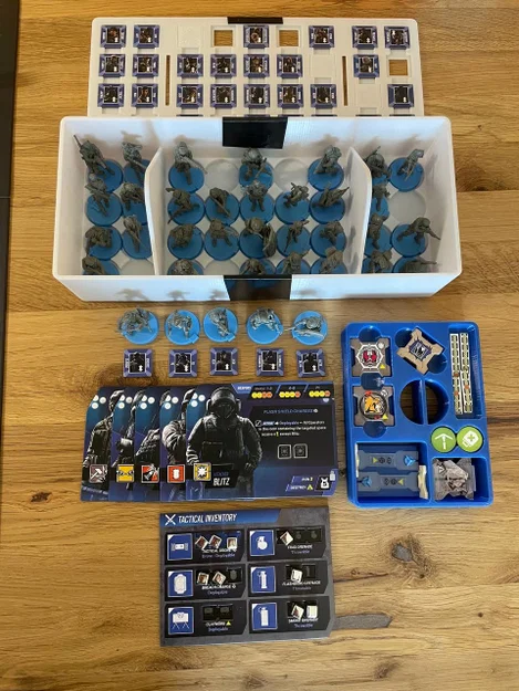 Hộp đựng lớn game board 6: Siege (tất cả các thành phần chơi) - Image 10