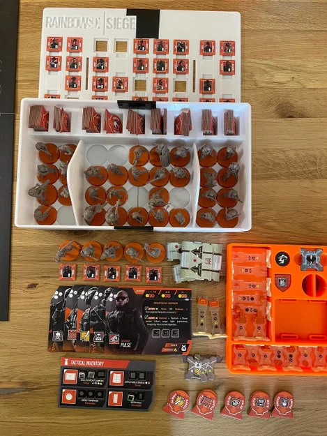 Hộp đựng lớn game board 6: Siege (tất cả các thành phần chơi) - Image 11