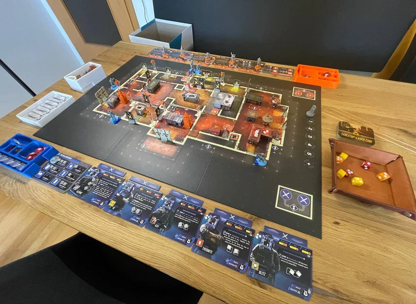 Hộp đựng lớn game board 6: Siege (tất cả các thành phần chơi) - Image 12