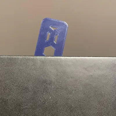 Bookmark họa tiết lục giác