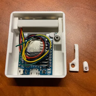 Vỏ cho radar LD2410 với d1 mini esp32