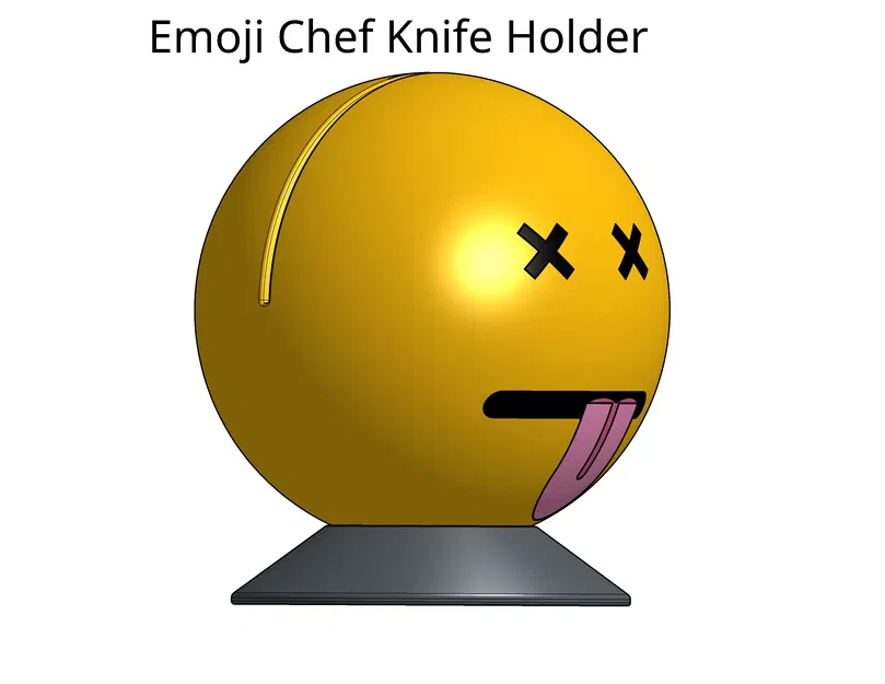 Giá Đỡ Dao Bếp Hình Emoji - Image 1