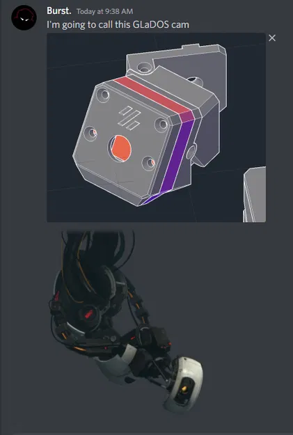 GlaDOS Cam - Giá đỡ Camera cho máy in 3D - Image 2