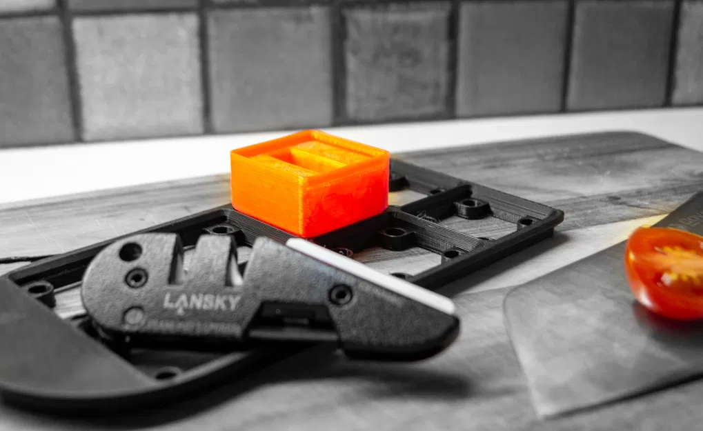 Hộp Gridfinity 1x1 cho Dụng Cụ Mài Dao Lansky BladeMedic - Image 2