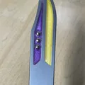 Các chi tiết chèn và chỉ báo tay cầm cho Vulp Balisong - Thumbnail 2