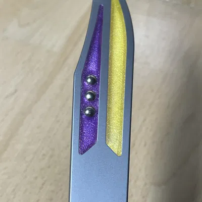 Các chi tiết chèn và chỉ báo tay cầm cho Vulp Balisong