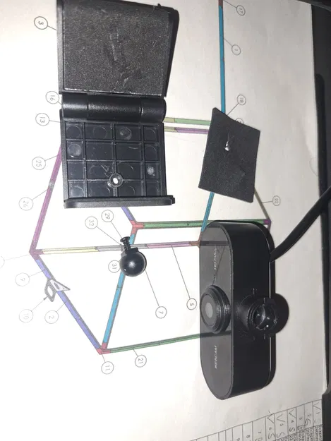 Giá đỡ webcam Temu/AliExpress cho Neptune 4 - Image 3