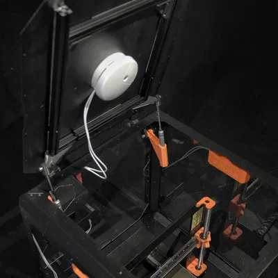 Nắp có bản lề với lò xo khí cho Original Prusa Enclosure