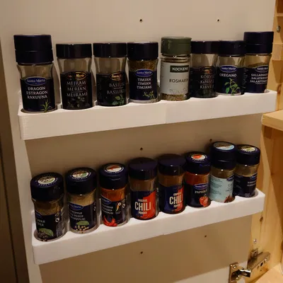 Kệ Gia Vị Lắp Ráp Gắn Tường/Cửa