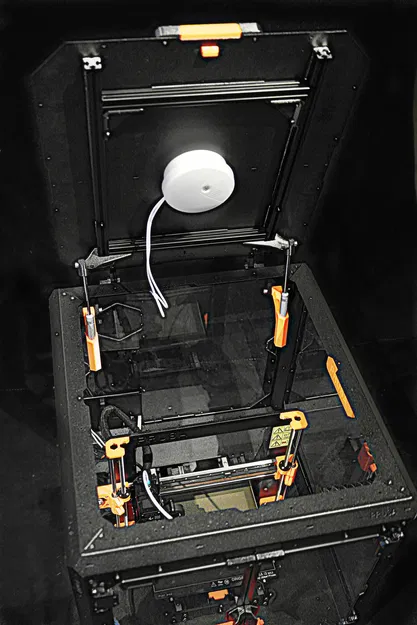 Nắp có bản lề với lò xo khí cho Original Prusa Enclosure - Image 4